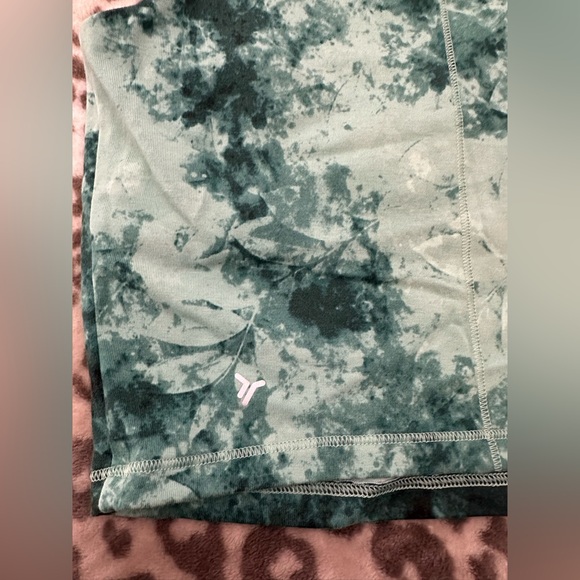 NWOT Old Navy Active PowerChill Longline Sports Bra in Teal Tie Dye Size Small - Picture 9 of 17